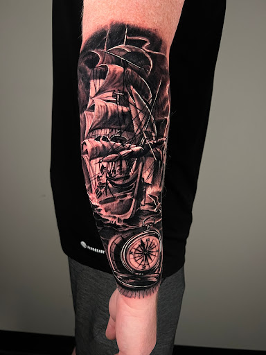 Explore alzheimer's tattoo ideas, creative tattoo ideas in Fayetteville, available at Sacred Raven Tattoo Shop