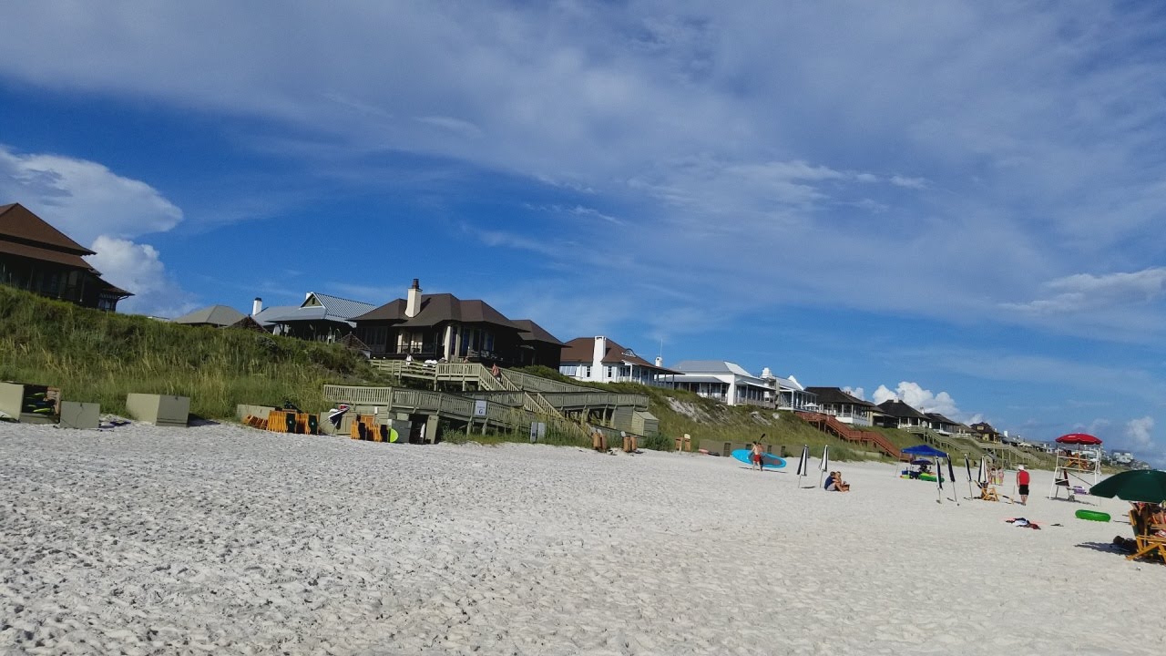 Fotografie cu Rosemary Beach - locul popular printre cunoscătorii de relaxare