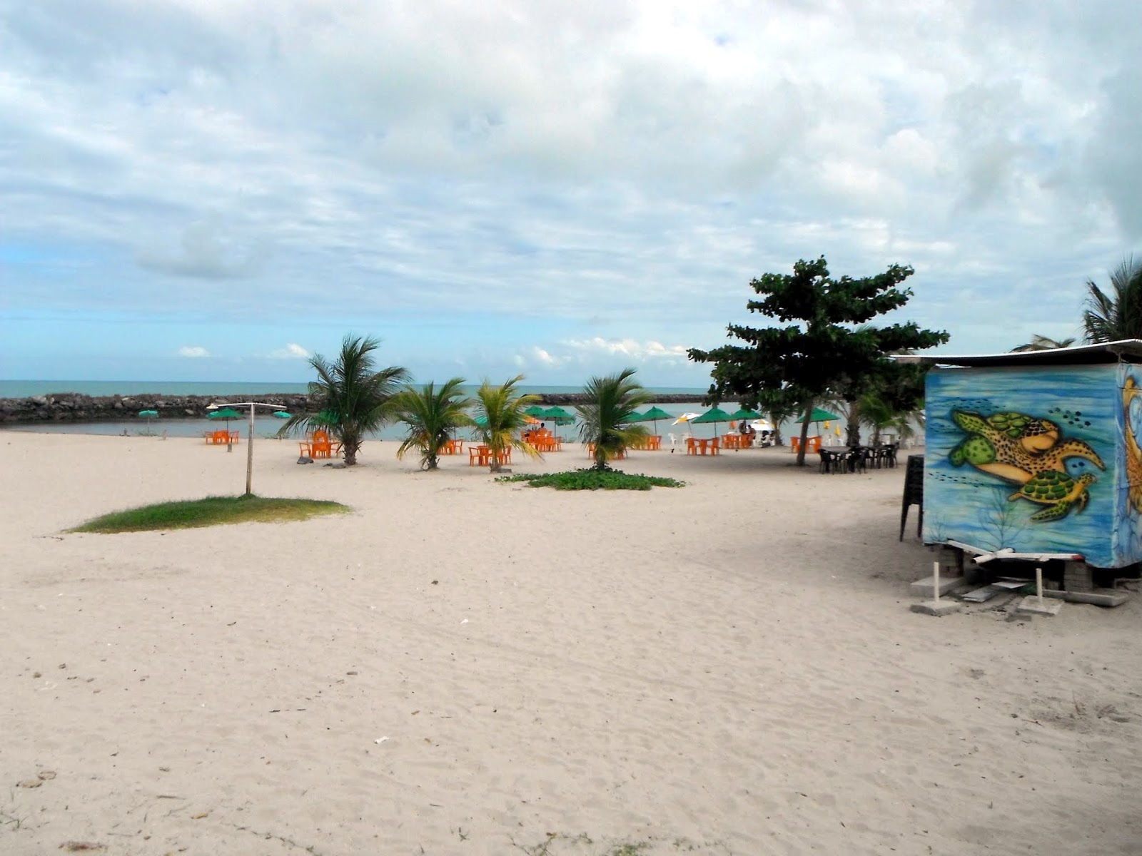 Foto van Praia do Janga en de nederzetting