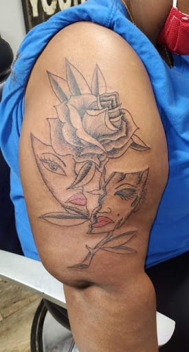 Explore lion tattoo ideas, creative tattoo ideas in Akron, available at King of Art LLC