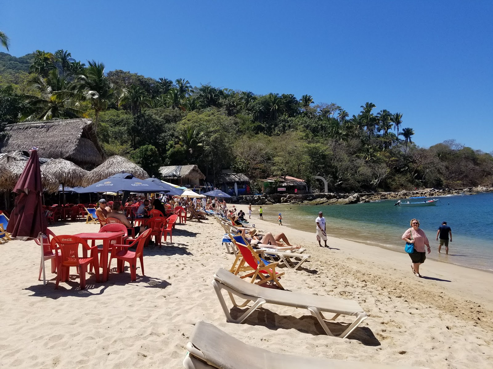 Foto av Mismaloya beach delvis hotellområde