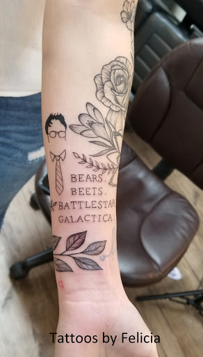 Explore hocus pocus tattoo ideas small, creative tattoo ideas in Fort Myers, available at Tiger Lotus Tattoo and Piercing