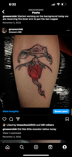 Explore dark tower tattoo ideas, creative tattoo ideas in Medina, available at Greasers Ink