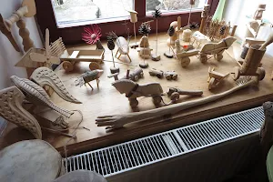 Art Studio of Jonas Bugailiškis - Melodious World of Wood (lithuanian folk artist workshop) image