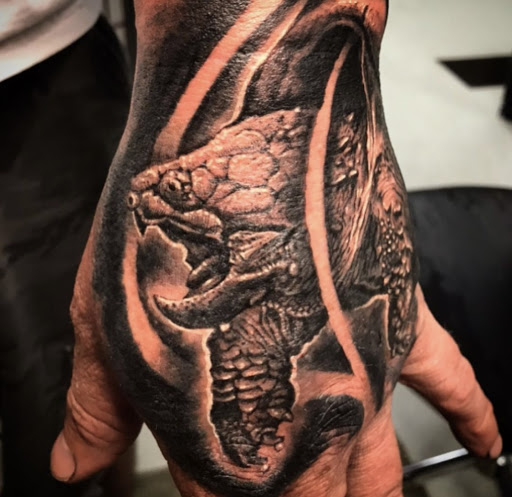 Explore 1/2 sleeve tattoo ideas, creative tattoo ideas in Shelton, available at Creative Instinkts Tattoo Studio Shelton Ct