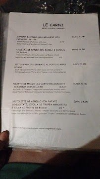 Menu / carte de Al Veliero à Gardone Riviera