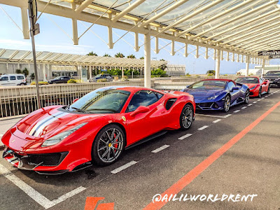 Rent Ferrari Lamborghini in Cannes by AiLiL World Rent à Cannes