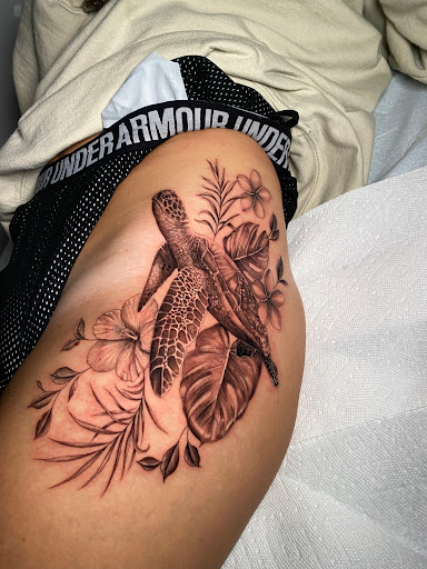 Explore self harm tattoo cover ideas, creative tattoo ideas in Washington, available at Second Son Tattoo