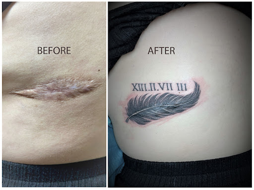 Explore fill in tattoo ideas, creative tattoo ideas in Garden Grove, available at Anna Hang Tattoo