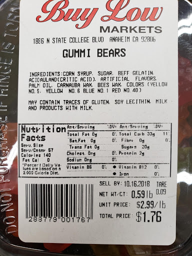 Grocery Store «Top Valu Market», reviews and photos, 421 Pacific Ave, Long Beach, CA 90802, USA