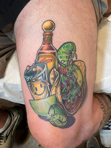 Explore patriotic tattoo ideas, creative tattoo ideas in Chapel Hill, available at Golden Falcon Tattoo and Piercing