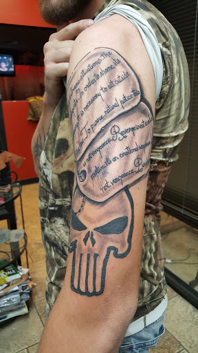 Explore one piece tattoo ideas for guys, creative tattoo ideas in Calera, available at Tattoo Jungle