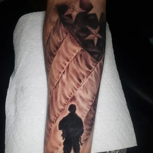 Explore tattoo arm ideas, creative tattoo ideas in Dallas, available at Old East co. Tattoos