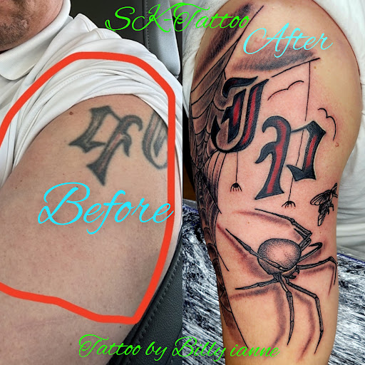 Explore tattoo ideas for lovers, creative tattoo ideas in Meridian, available at SK-Tattoo1