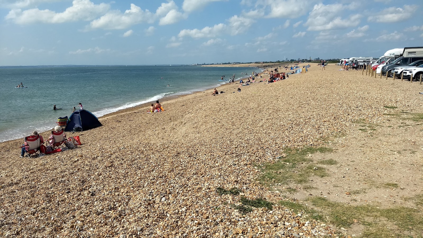 Hayling Island beach'in fotoğrafı düz ve uzun ile birlikte