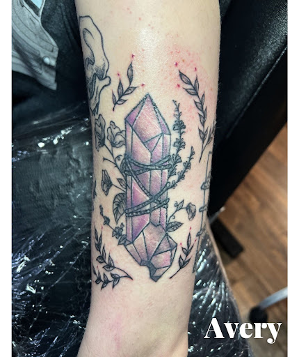 Explore pool tattoo ideas, creative tattoo ideas in Benton, available at Relics Tattoo Studio