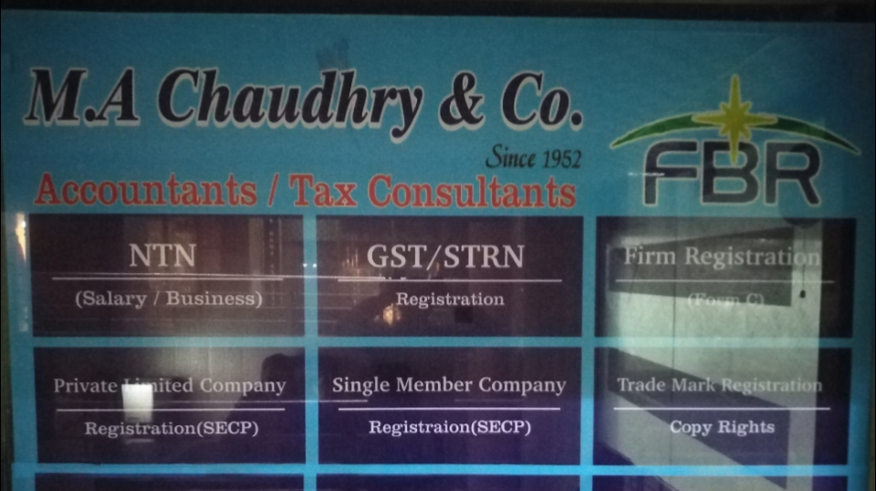 M A Chaudhary & Company Tax Consultants