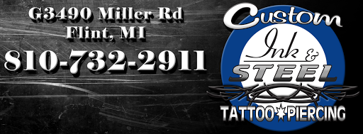 Tattoo Shop «Custom Ink & Steel», reviews and photos, G3490 Miller Rd #4, Flint, MI 48507, USA
