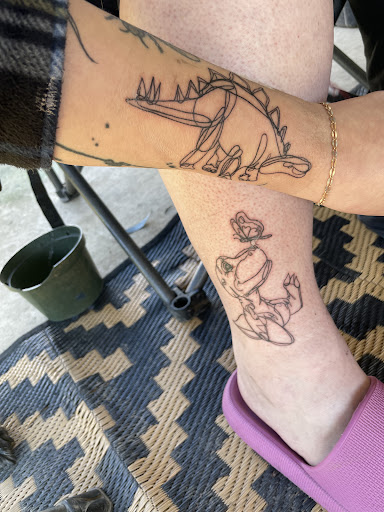 Explore chandelier tattoo ideas, creative tattoo ideas in Vancouver, available at New Ink Tattoo