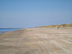 Zdjęcie Ejstrup Beach z powierzchnią turkusowa czysta woda