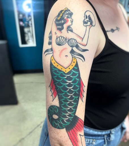 Explore banger tattoo ideas, creative tattoo ideas in Montclair, available at Esperanza Ink Tattoos