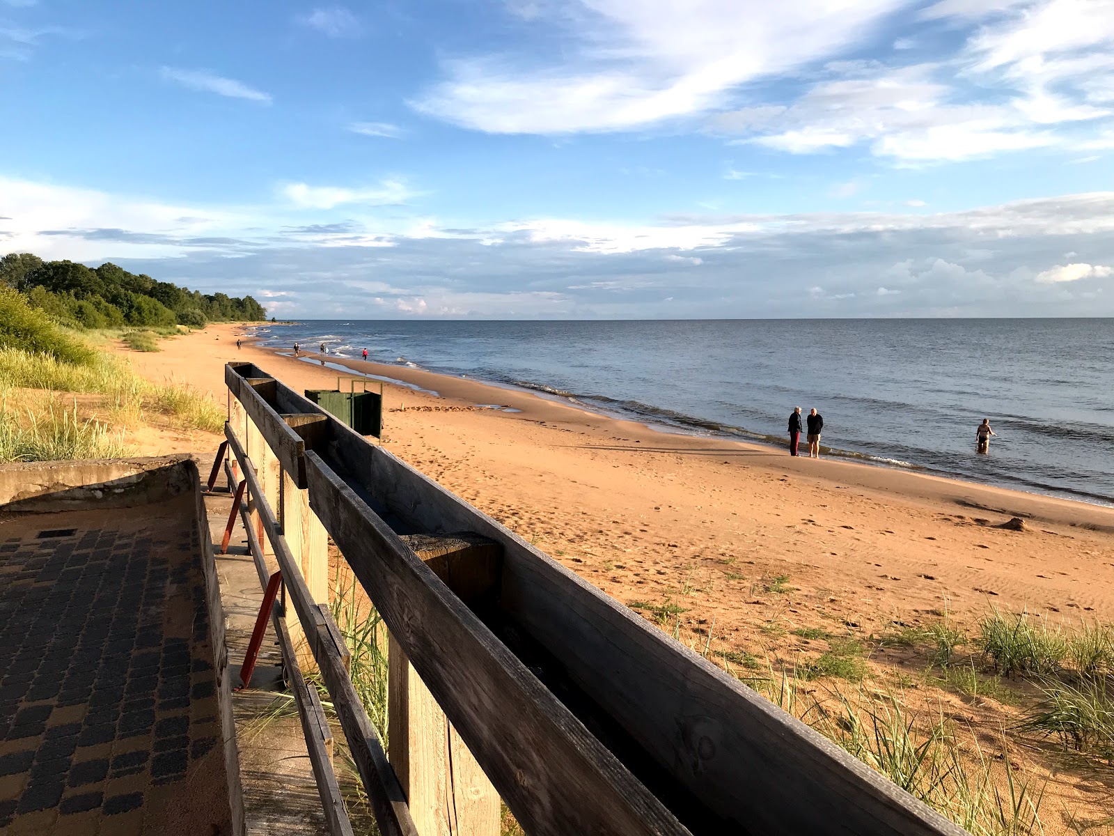 Foto van Tujas beach met fijne beige zand oppervlakte