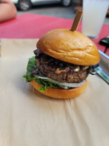 Vegan hamburgers in Austin