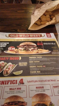 Old Wild West à Parma menu