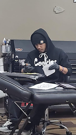 Explore shin tattoo ideas male, creative tattoo ideas in Kansas City, available at La plaza tattoo and art gallery