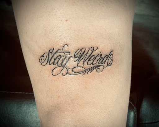 Explore tattoos on the thigh ideas, creative tattoo ideas in Northern Cambria, available at Chey Kline Tattoos LLC