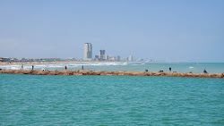Foto von Isla Blanca beach - beliebter Ort unter Entspannungskennern