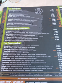 Pizzéria La Pinède à Les Arcs menu