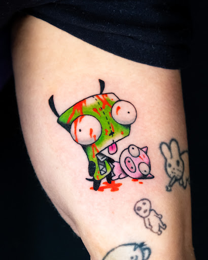 Explore muscle tattoo ideas, creative tattoo ideas in Vancouver, available at Hopeless Tattoo & Piercing