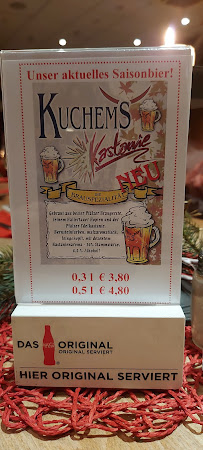 Pub (Cuisine gastronomique) Kuchems Brauhaus GmbH à Pirmasens (la carte)