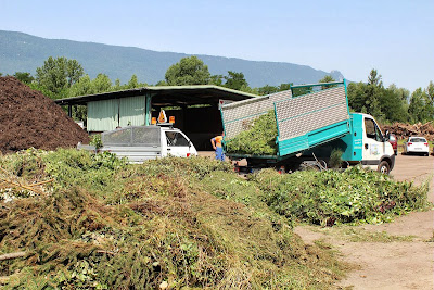 Plate-forme de compostage à Chambéry