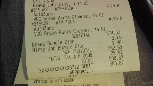 Auto Parts Store «AutoZone», reviews and photos, 1236 E Apple Ave, Muskegon, MI 49442, USA