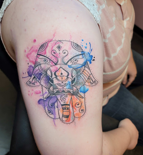 Explore excalibur tattoo ideas, creative tattoo ideas in Easley, available at Peach Pit Tattoo