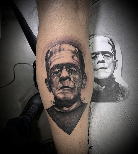 Explore golf tattoo ideas for men, creative tattoo ideas in Rehoboth Beach, available at Tattoo Galaxy (Rehoboth Beach) Piercing & Custom tattoos