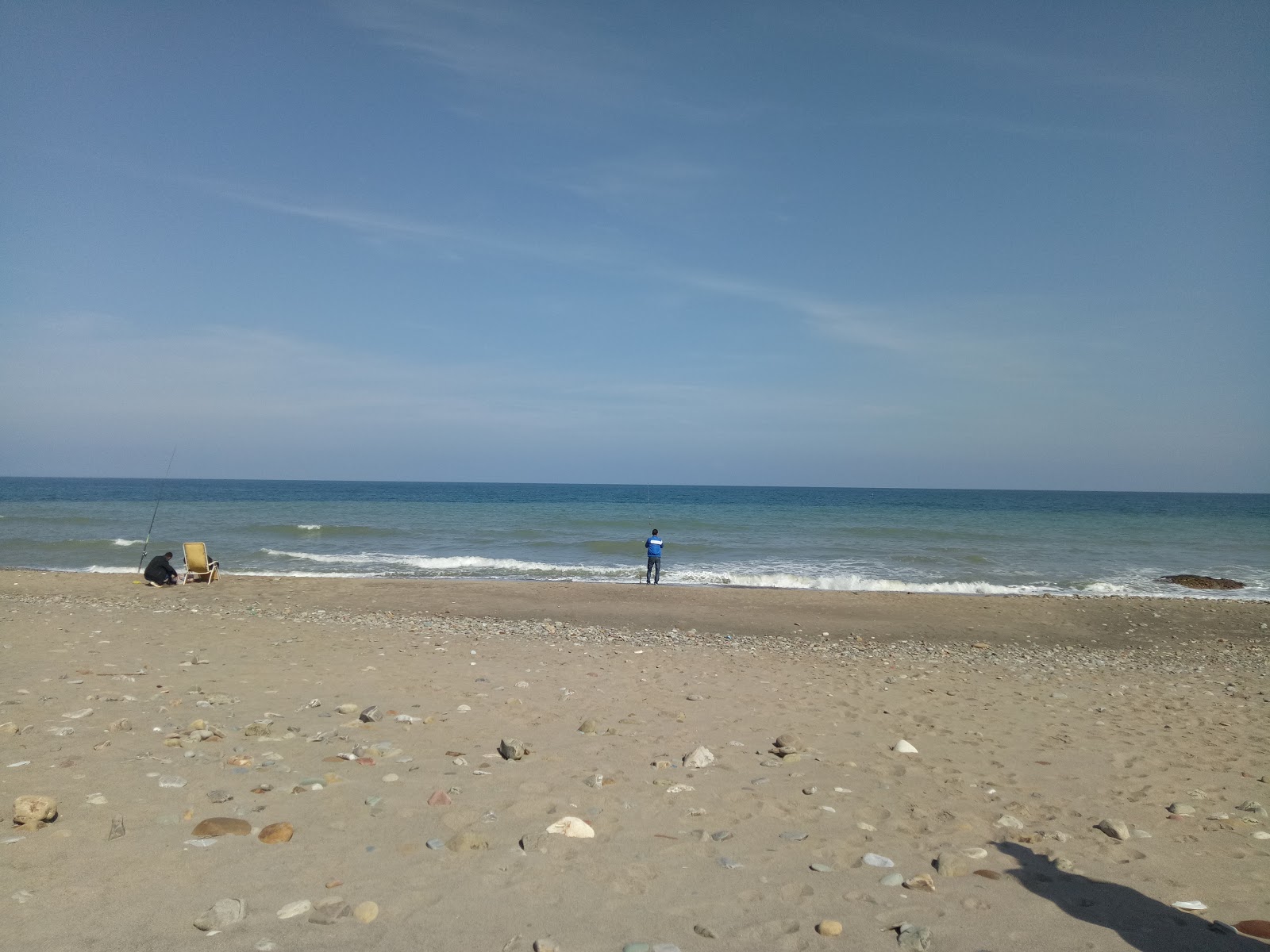 Foto von Les Salines mit lange, gerade küste
