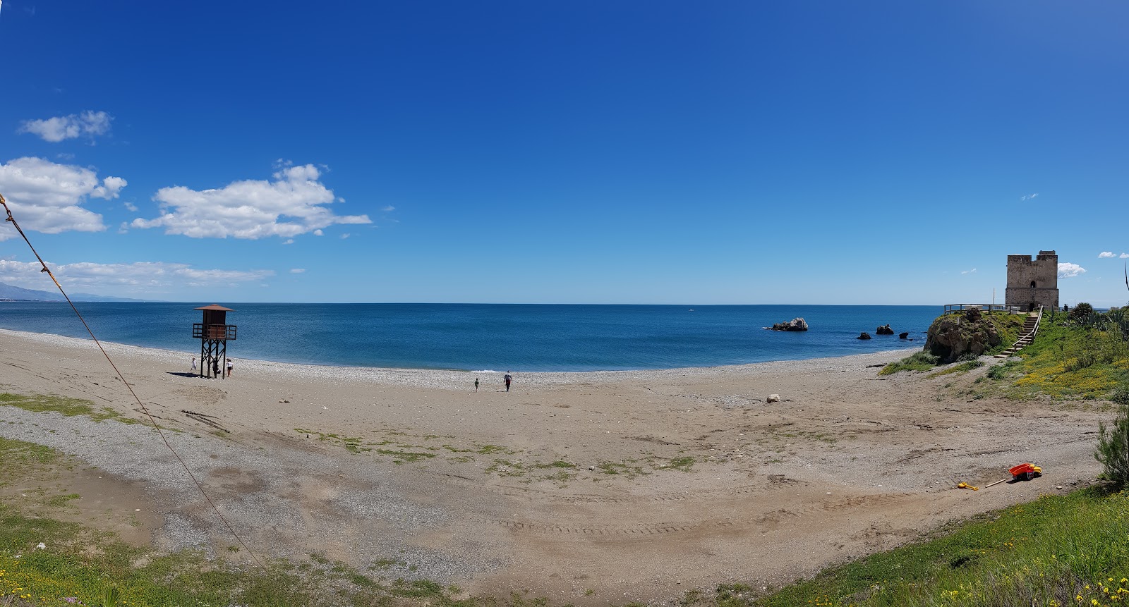 Foto af Playa de las Piedras de la Paloma faciliteter område