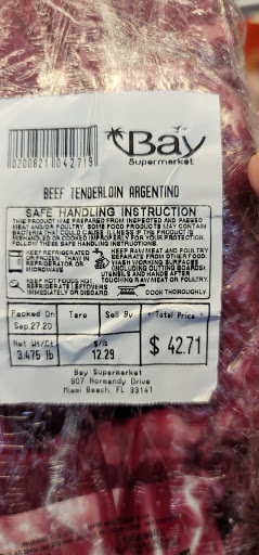 Grocery Store «Bay Supermarket», reviews and photos, 907 Normandy Dr, Miami Beach, FL 33141, USA