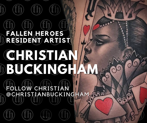 Explore mens full sleeve tattoo ideas, creative tattoo ideas in Kissimmee, available at Fallen Heroes Tattoo & Piercing (Florida)