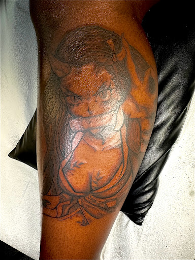 Explore angel of death tattoo ideas, creative tattoo ideas in Gaithersburg, available at Tatted By Kay LLC