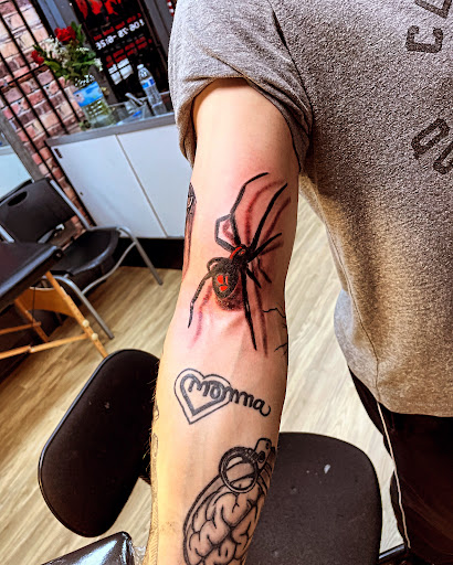 Explore tattoo placing ideas, creative tattoo ideas in Lubbock, available at Pura Envidia Tattoo Shop