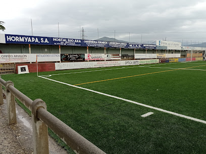 Campo municipal de fútbol Joaquín Ascaso - P.º de la Corona, 6, 22600 Sabiñánigo, Huesca, Spain