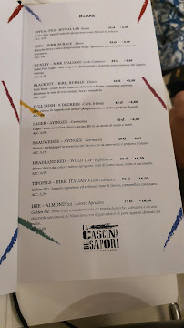 Pizzeria La Cascina Dei Sapori à Rezzato - menu / carte