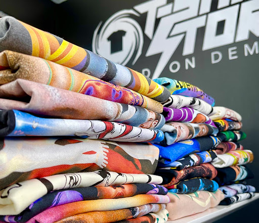 T-Shirt Printing - Cali DTG T-Shirt Storm - Print On Demand Shopify Fulfillment Service - Screen Printing image