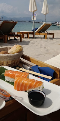 Sushi du Restaurant La Plage Du Festival à Cannes - n°4