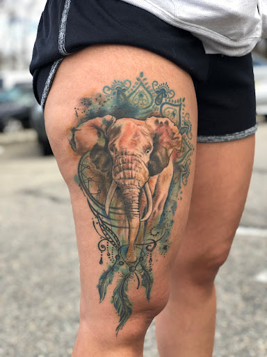 Explore tattoo ideas pain, creative tattoo ideas in Pine Brook, available at Mr Ink Tattoo Studio