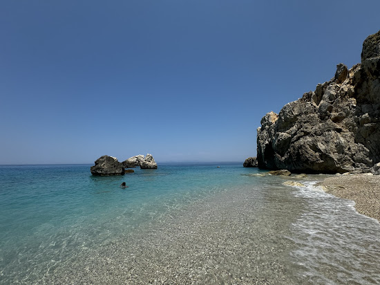 Milos Hidden Beach